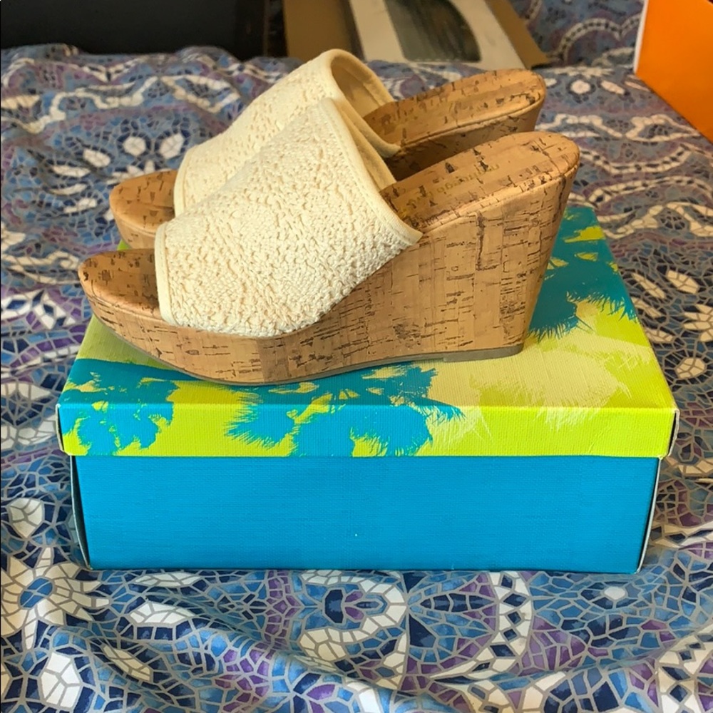 Wedge heel sandals